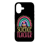 Custodia per iPhone 17 Insegnante di scienze Bohemian Rainbow Estetica sana