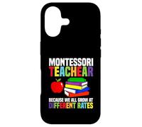 Custodia per iPhone 17 Insegnante Montessori Insegna perché tutti cresciamo