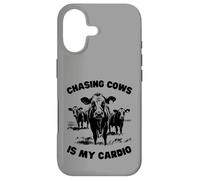 Custodia per iPhone 17 INSEGNARE LE MUCCHE È IL MIO CARDIO - Fun Farming