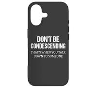 Custodia per iPhone 17 Intelligent Humor Don't Be Condescending