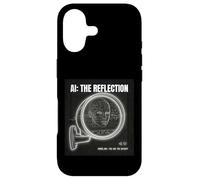 Custodia per iPhone 17 Intelligenza Artificiale Mirror Dati Self Cyberpunk AI grande