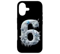 Custodia per iPhone 17 Inverno numero sei fiocchi di neve Frozen tema