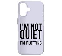 Custodia per iPhone 17 Io non sono tranquillo sto tramando Introvert Sarcastico Divertente Meme