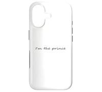 Custodia per iPhone 17 Io sono il principe in nero caratteri