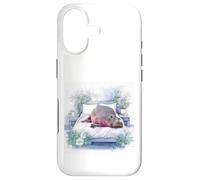 Custodia per iPhone 17 Ippopotamo che dorme nel letto