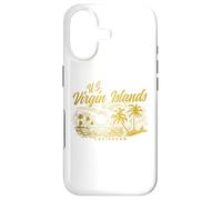 Custodia per iPhone 17 Isole Vergini americane Pride Beach Vacation USVI Vintage