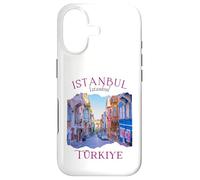 Custodia per iPhone 17 Istanbul Turchia Souvenir Edifici colorati a Balat Türkiye