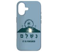 Custodia per iPhone 17 It is Finished - Hebrew Passover Easter Jesus Empty Tomb