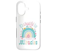 Custodia per iPhone 17 It's a Beautiful Day to Believe in Miracles Inspirational
