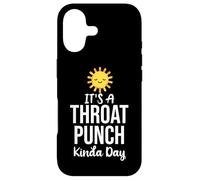 Custodia per iPhone 17 Its a Throat Punch Kinda Day It's a Throat Punch Kind of Day