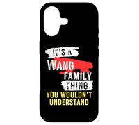 Custodia per iPhone 17 It's A Wang Family Thing Funny Men's and Women's