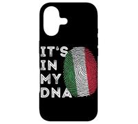 Custodia per iPhone 17 It's In My DNA Impronta Digitale Italia Bandiera Italia Radici Italia