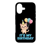Custodia per iPhone 17 It's My Birthday Kawaii Cat