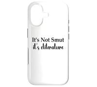 Custodia per iPhone 17 It's Not Smut It's Cliterature Dark Romance Merch Smutt Book