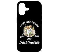 Custodia per iPhone 17 Jack Russel Dog Lover Design, I Just Need My Jack Russel