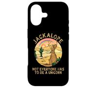 Custodia per iPhone 17 Jackrabbit Everyone Has To Be A Unicorn Rainbow Jackalope