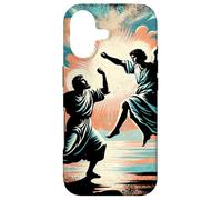 Custodia per iPhone 17 Jacob Wrestling The Angel Empowering Inspiring Bibbia Scena