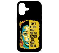 Custodia per iPhone 17 James Baldwin Graffiti Art Juneenth Black History Month