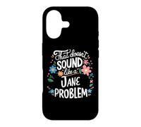 Custodia per iPhone 17 Jane Personalized Cute Flower Girls Jane Name