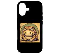 Custodia per iPhone 17 Japanese Grumpy Frog Design - Vintage Ukiyo-e Style Art