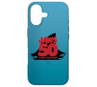 Custodia per iPhone 17 Jaws 50th Anniversary Fear in Red and Black