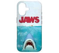 Custodia per iPhone 17 Jaws 50th Anniversary Poster 3D Style Front & Back