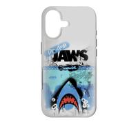 Custodia per iPhone 17 Jaws 50th Anniversary Poster Da-Dum Graffiti Style 2-Sided