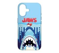 Custodia per iPhone 17 Jaws 50th Anniversary Poster Drip Art Front & Back