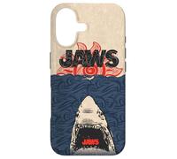 Custodia per iPhone 17 Jaws 50th Anniversary Poster Kaiju Style Front & Back