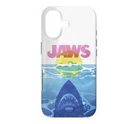 Custodia per iPhone 17 Jaws 50th Anniversary Poster Transparent Style 2-Sided