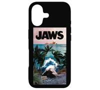 Custodia per iPhone 17 Jaws 50th Anniversary Poster Tropical Island Front & Back