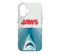 Custodia per iPhone 17 Jaws 50th Anniversary Poster Vector Front & Back