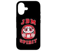 Custodia per iPhone 17 JDM Spirit Daruma Vittoria Kanji - Stile Strada Giapponese