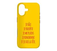 Custodia per iPhone 17 Je râle je rouspète je me plains je ronchonne fais la tête
