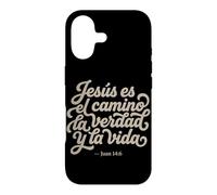 Custodia per iPhone 17 Jesus Es El Camino La Verdad Y La Vida Cristiano Spagnolo