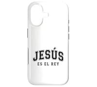 Custodia per iPhone 17 Jesus Es El Re'y Cristiana Fe Religiosa Regalo