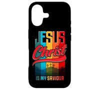 Custodia per iPhone 17 Jesus is my Savior King Christian Verse For Men Women