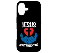 Custodia per iPhone 17 Jesus is My Valentine Funny Valentines Loves Christ Love Day