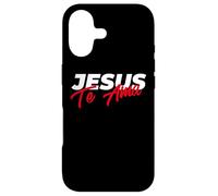 Custodia per iPhone 17 Jesús Te Ama ¡Sonríe! ¡Jesús te ama!
