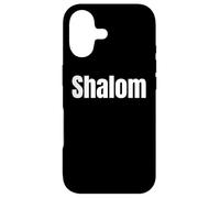 Custodia per iPhone 17 Jewish Hebrew Faith Phrase Design Shalom Chai Tess and more