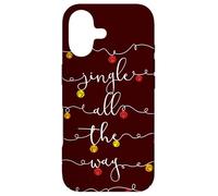 Custodia per iPhone 17 Jingle Bells Jingle All The Way Slitta Campane Natale