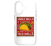 Custodia per iPhone 17 Jingle Bells Taco Shells Funny Christmas Tacos Lover