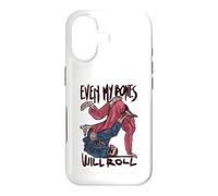 Custodia per iPhone 17 Jiu Jitsu Skeleton Even My Bones Will Roll