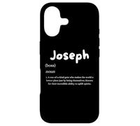 Custodia per iPhone 17 Joseph Definition Personalized Name Custom Costume For Joes