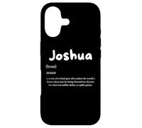 Custodia per iPhone 17 Joshua Definition Personalized Name Custom Costume For Josh