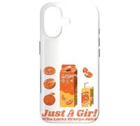 Custodia per iPhone 17 Juice Lover Just A Girl Who Loves Korean Orange Juice