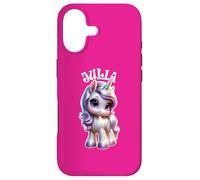Custodia per iPhone 17 Julia - Simpatico motivo unicorno per ragazze, nome Julia