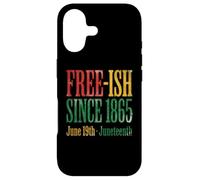 Custodia per iPhone 17 Juneteenth Free-ish Since 1865 Freedom Day