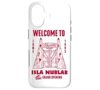 Custodia per iPhone 17 Jurassic Park Welcome to Isla Nublar