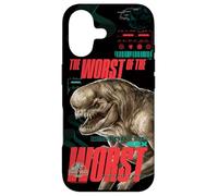 Custodia per iPhone 17 Jurassic World Rebirth Distortus Rex Worst Of The Worst
